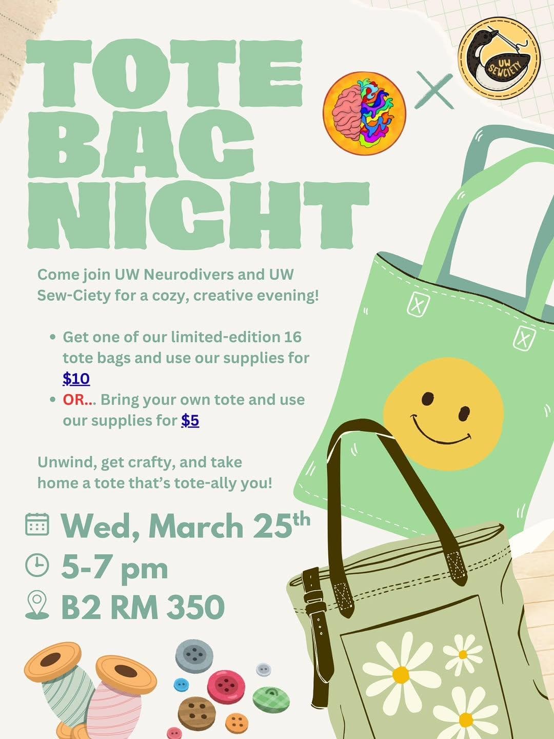 Tote Bag Night