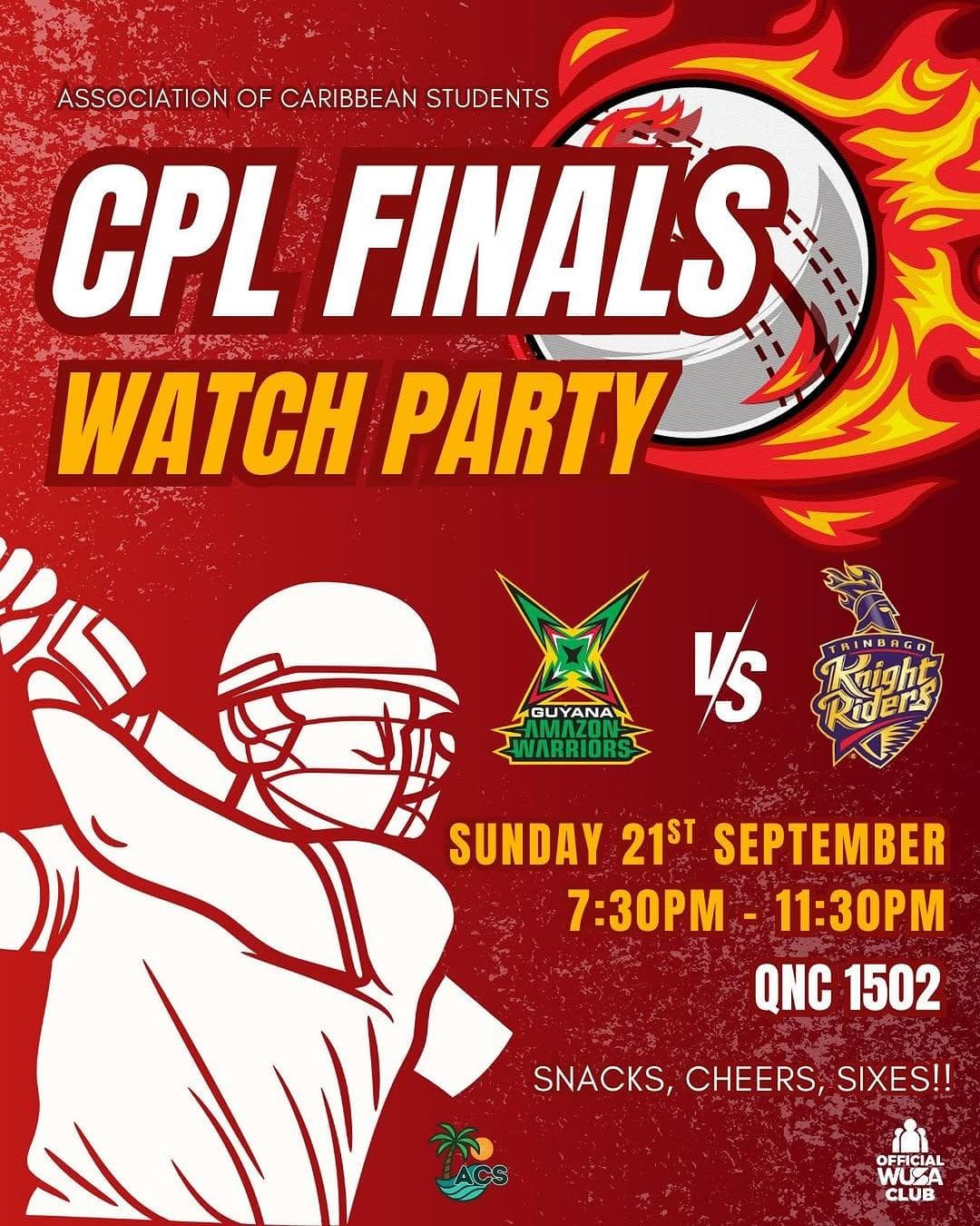 CPL Finals Watch Party