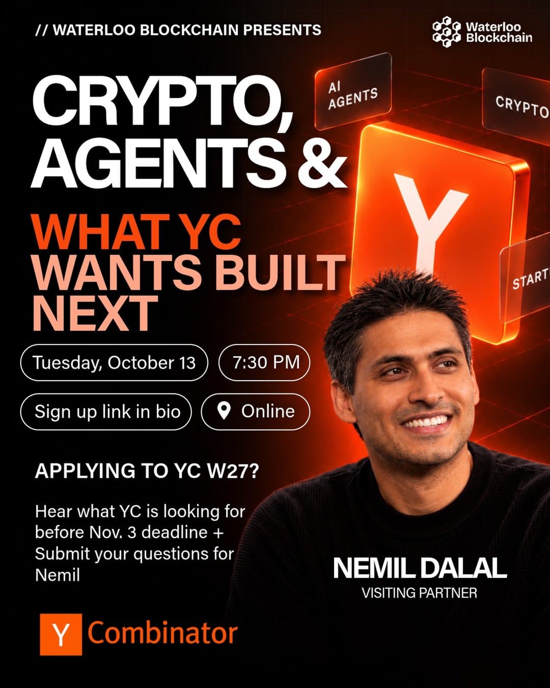 Crypto, Agents & What YC Wants Built Next