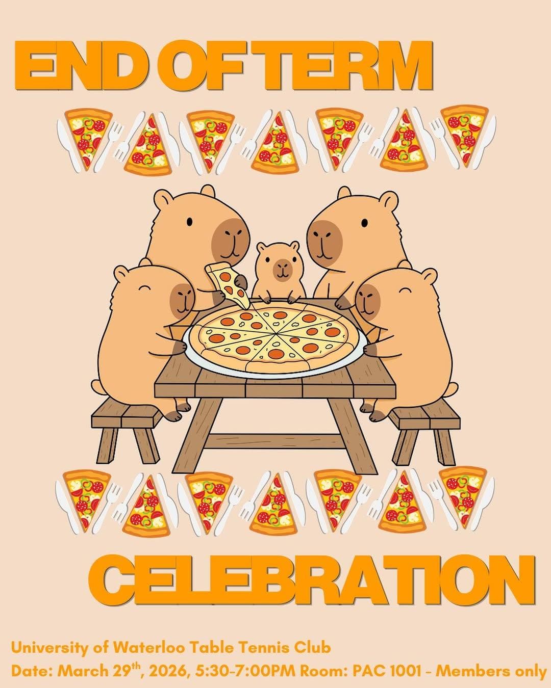End Of Term Celebration