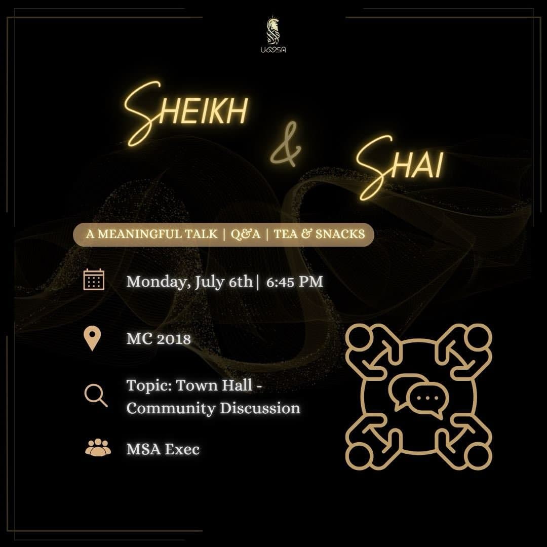 Sheikh & Shai | Town Hall Edition