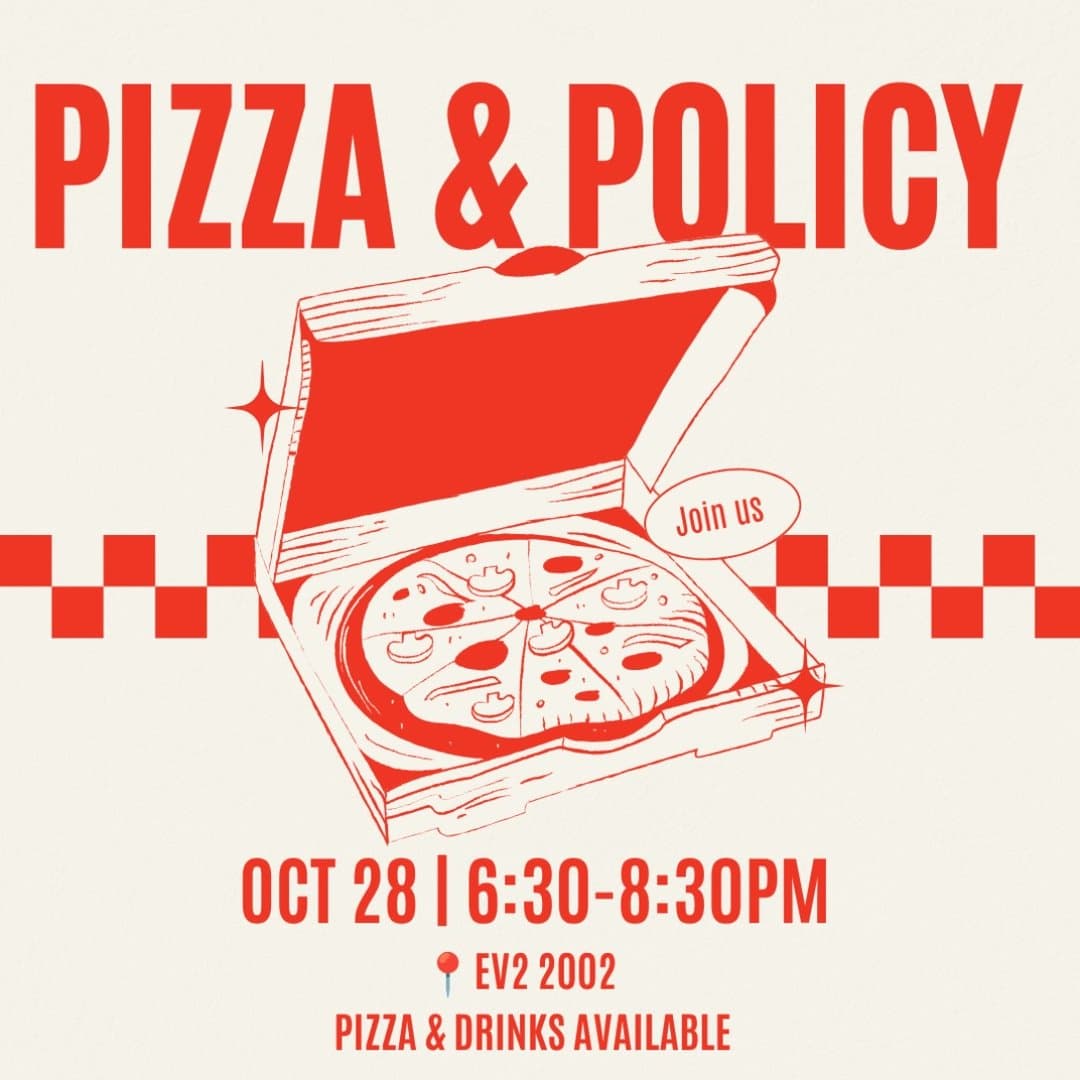 Pizza & Policy