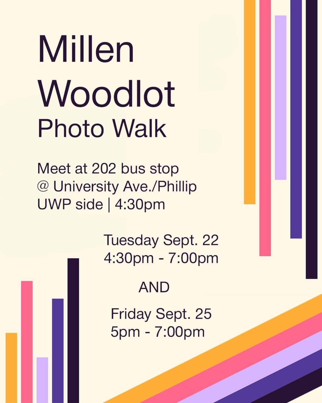 Millen Woodlot Photo Walk