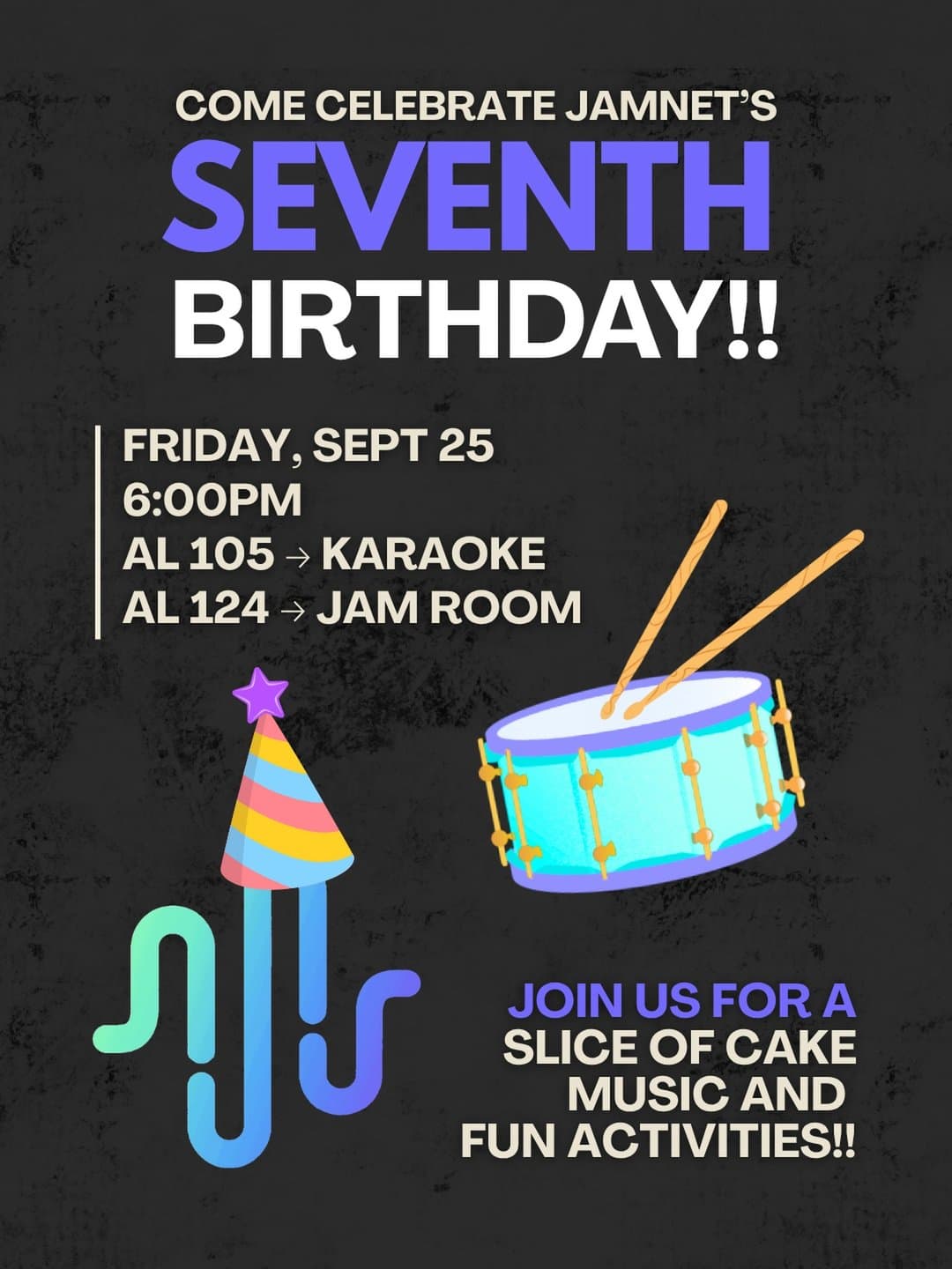 JamNet's Seventh Birthday