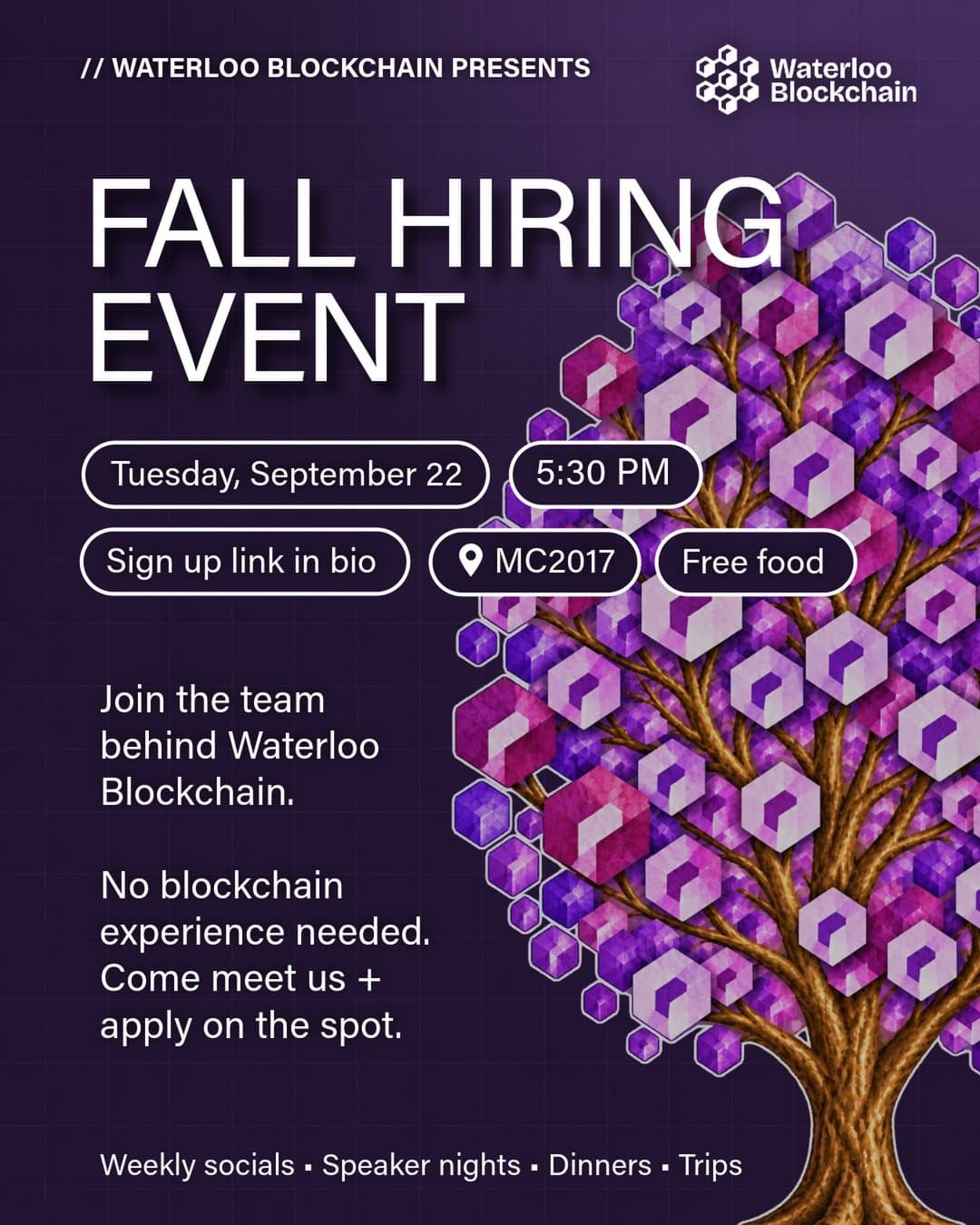 Fall Hiring Event