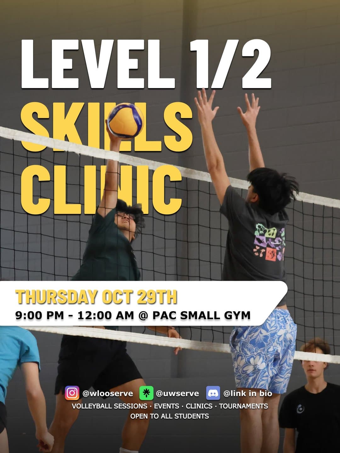 Level 1/2 Skills Clinic