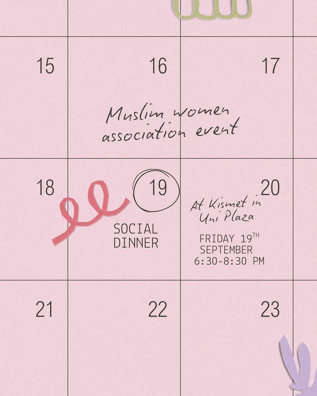 The First Muslim Women Event Ever!