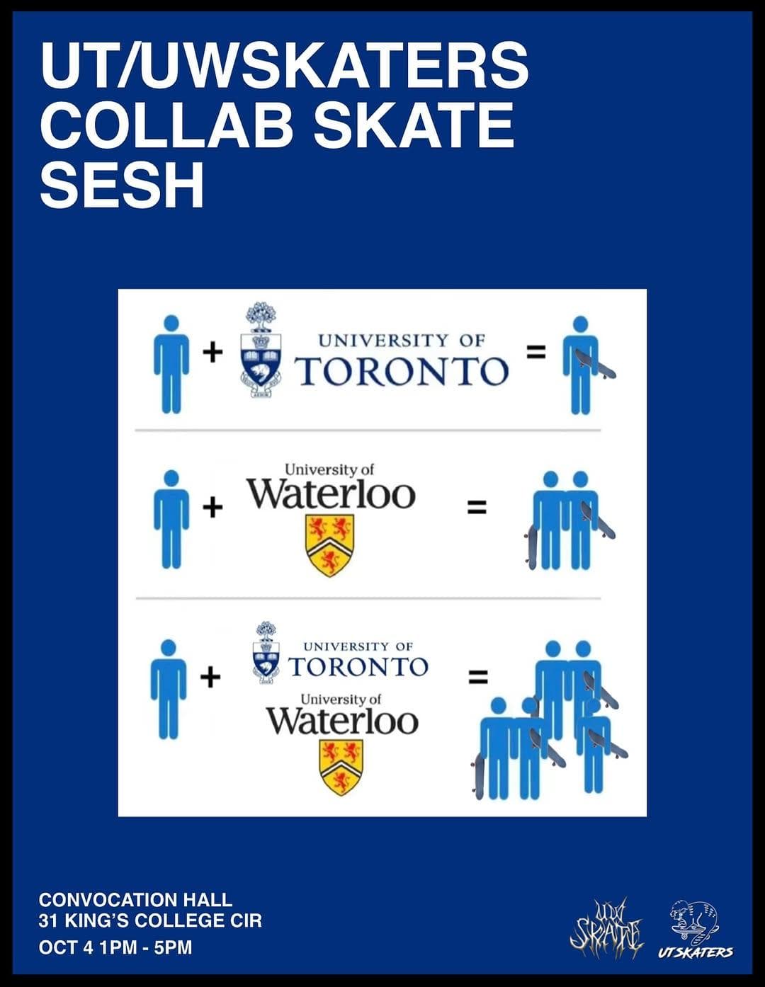 UT/UW Skaters Collab Skate Sesh