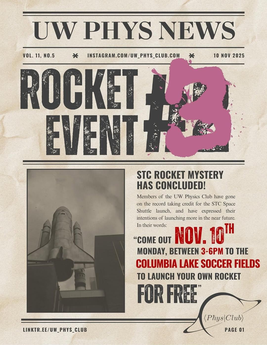 Rocket Event #3