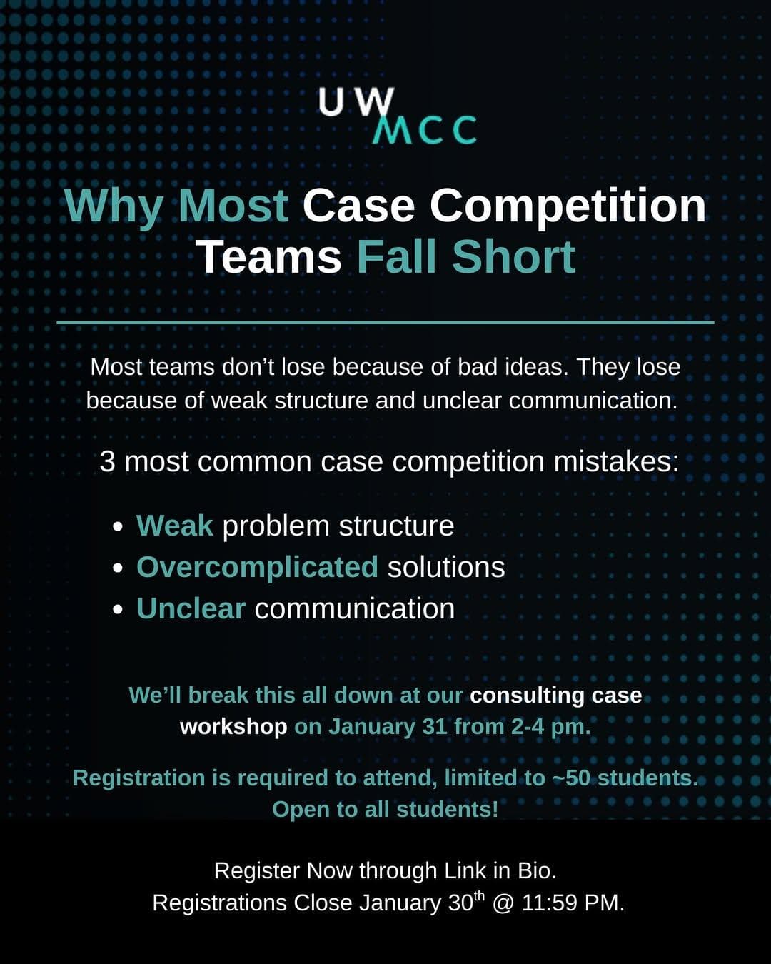 Consulting Case Workshop