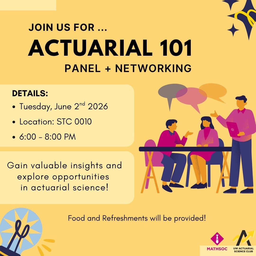 Actuarial 101 Panel + Networking