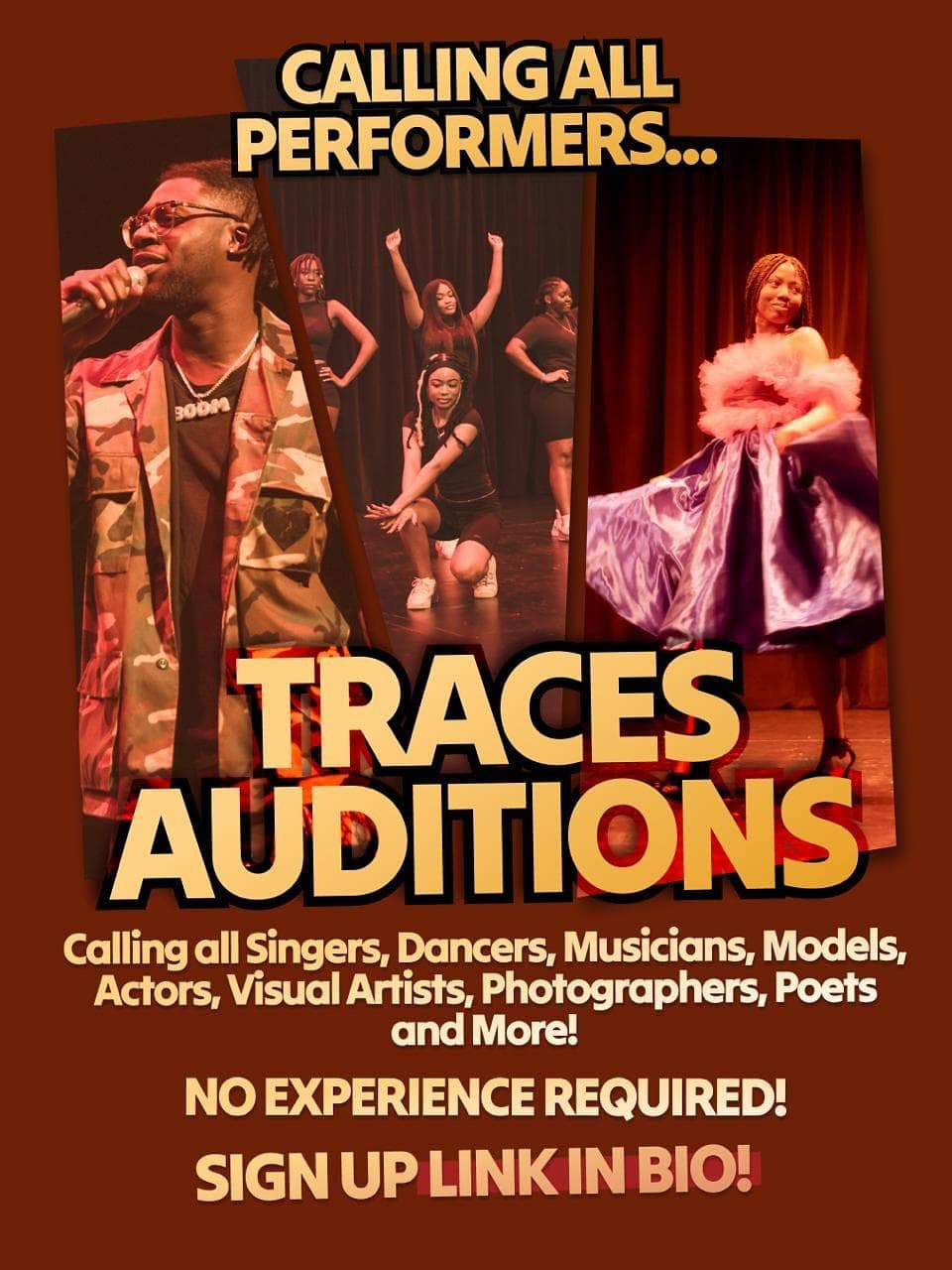 TRACES Auditions