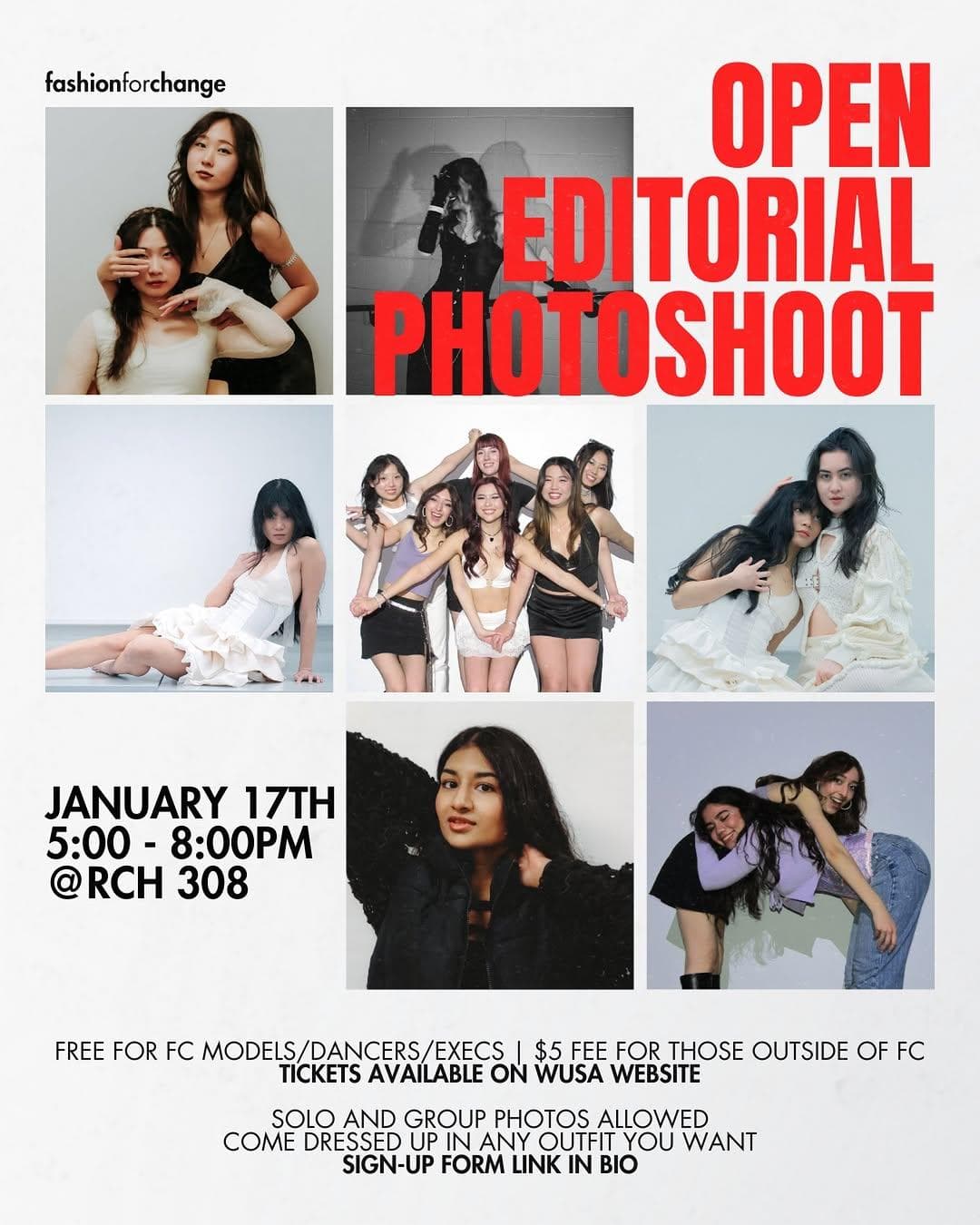 Open Editorial Photoshoot
