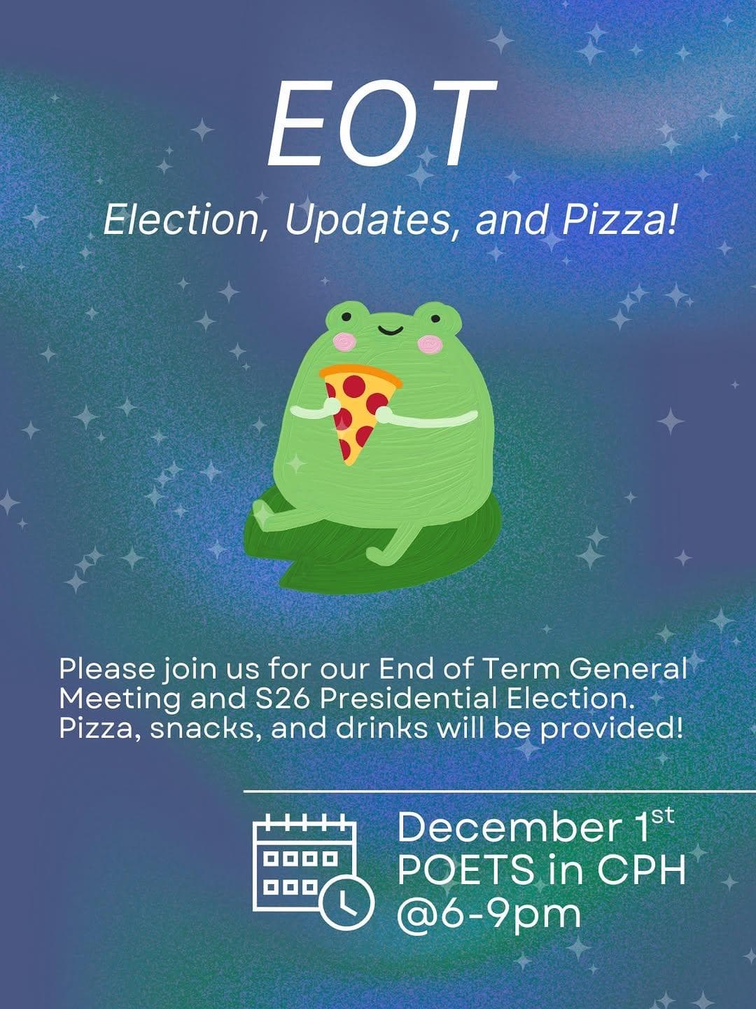 End Of Term General Meeting