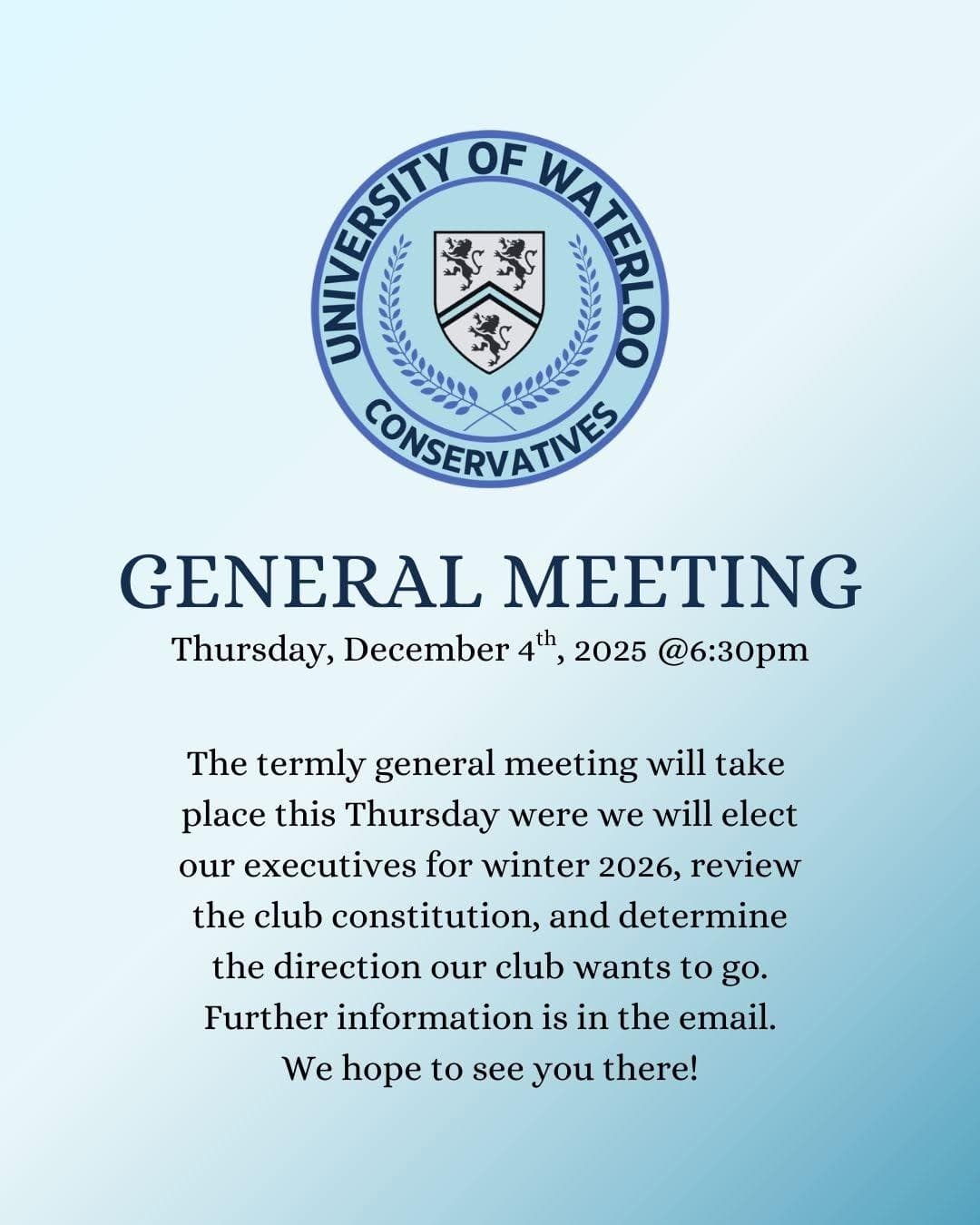 General Meeting
