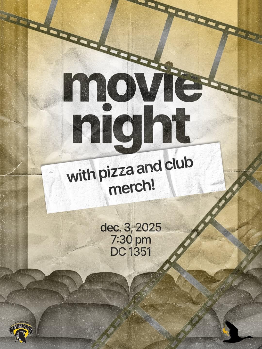 Pizza Movie Night + T-Shirt Sale