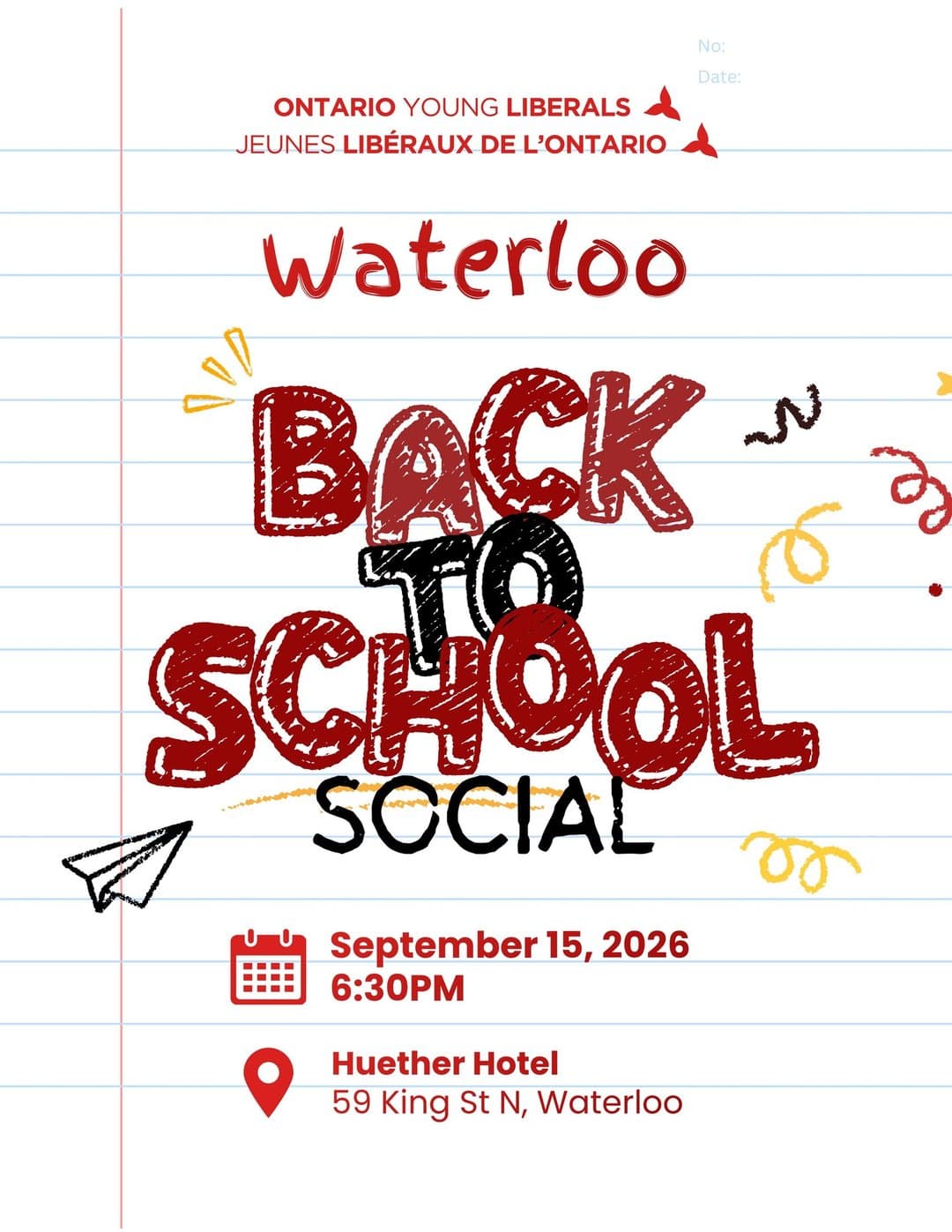 OYL Back To School Social