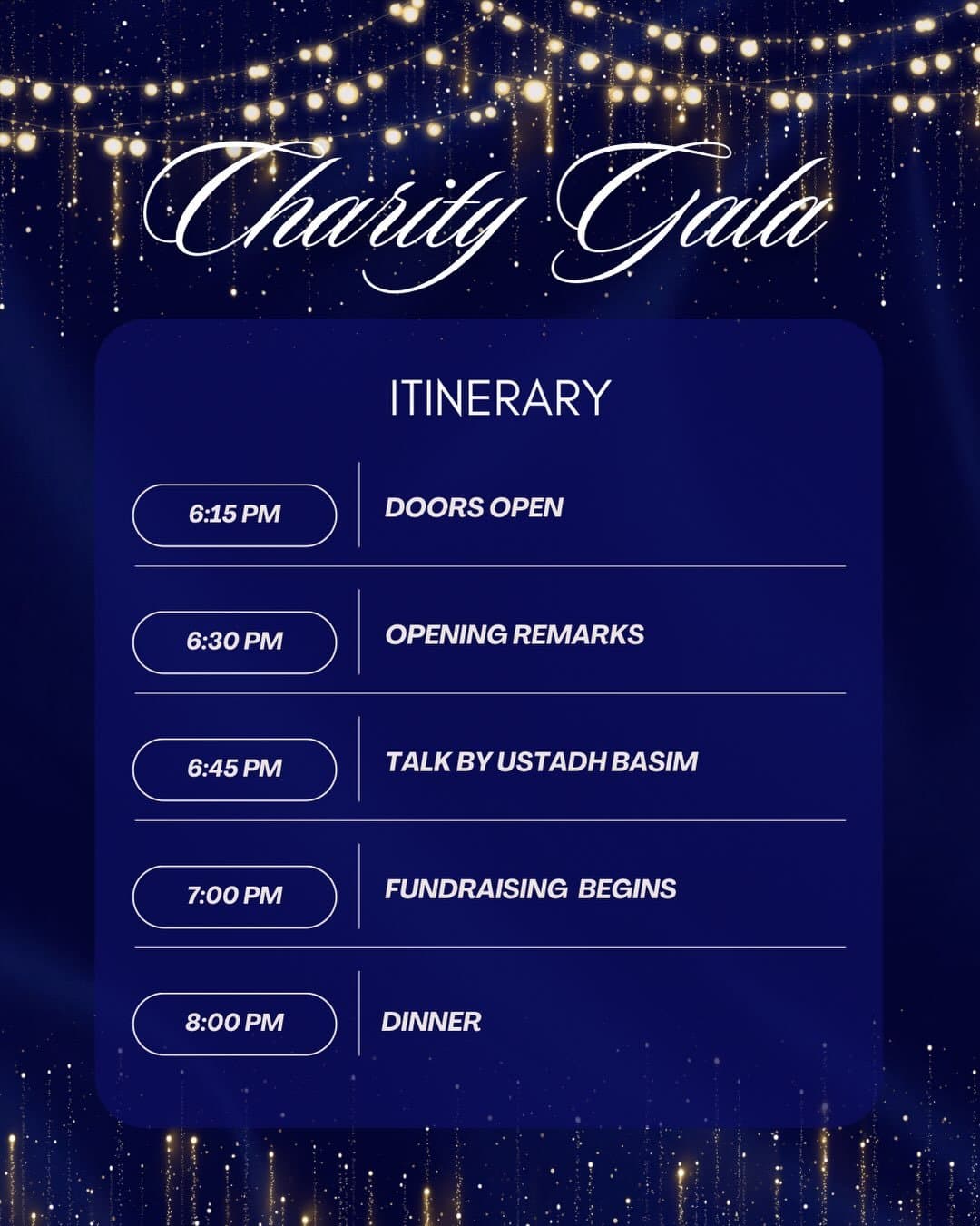 Charity Gala