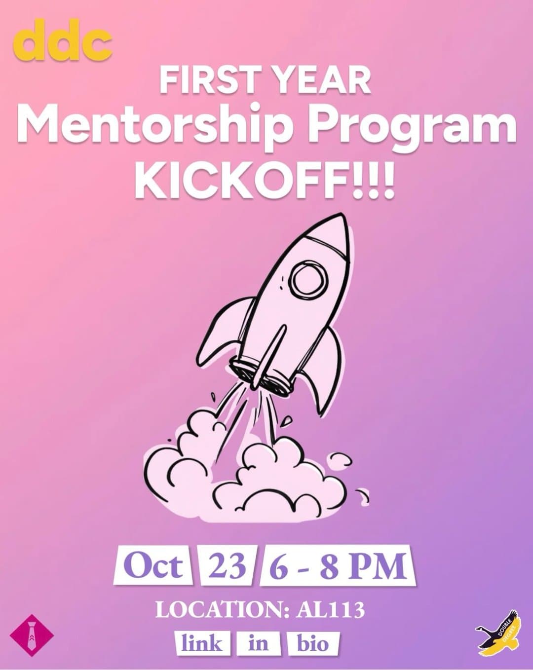 First Year Mentorship Program Kickoff