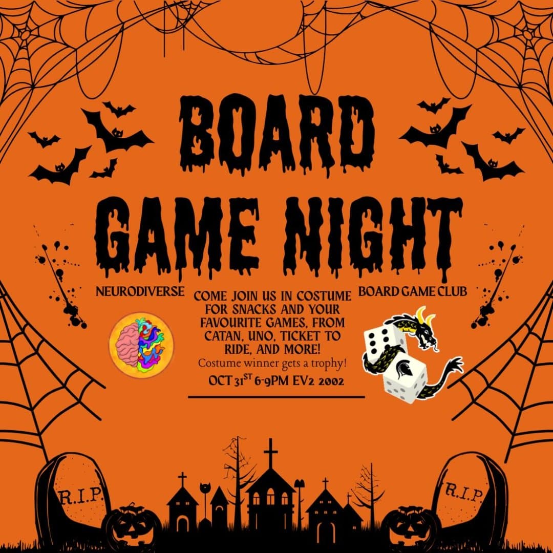 Halloween Board Game Night