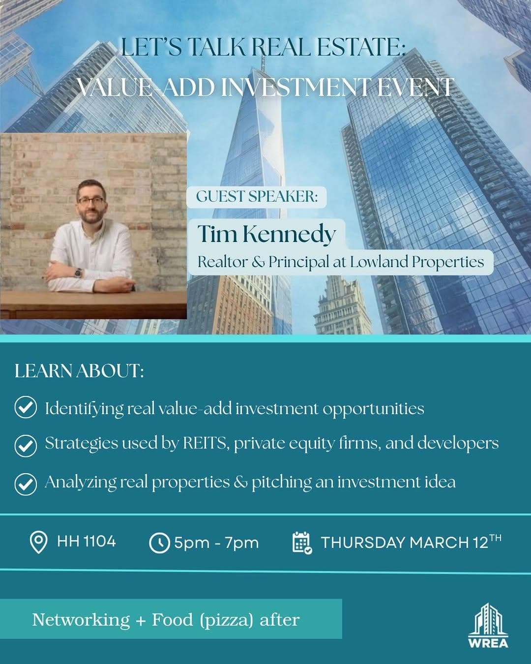 Let's Talk Real Estate: Value Add Investment Event