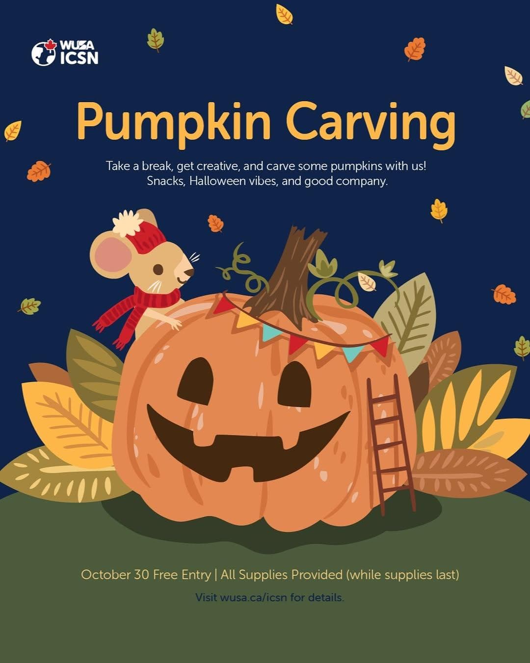 Pumpkinn & Thrill: A Spooky Carving Night!