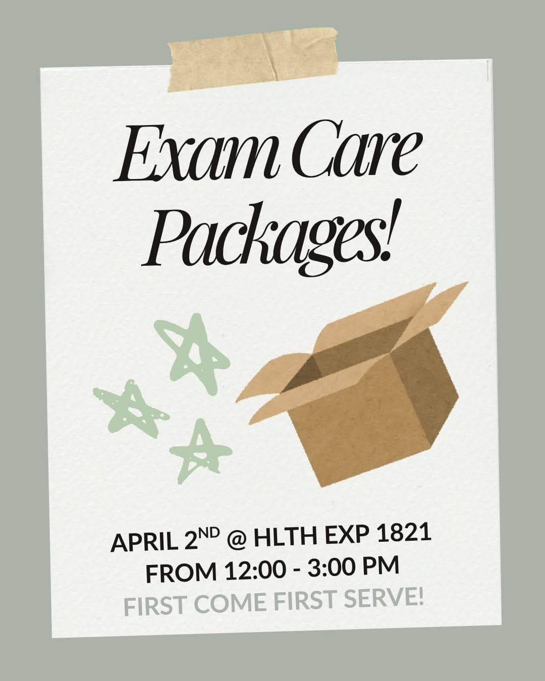 Exam Care Packages