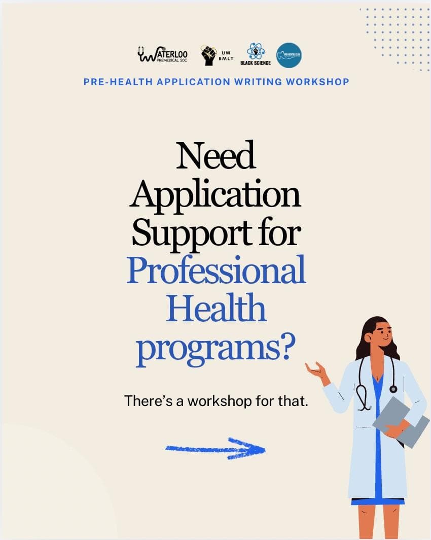 Pre-Health Application Writing Workshop