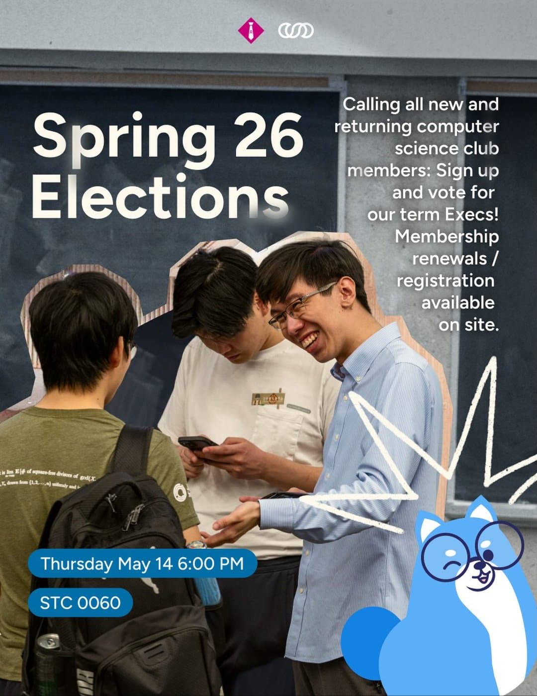CS Club General Meeting And Spring 2026 Election
