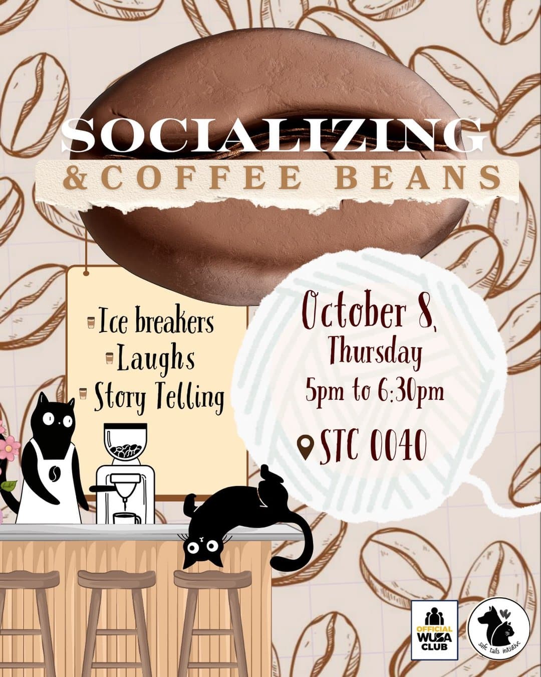 Socializing & Coffee Beans