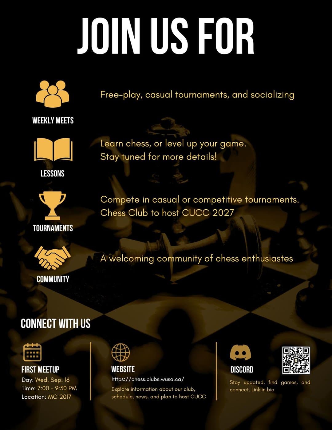 Weekly Chess Club Meeting