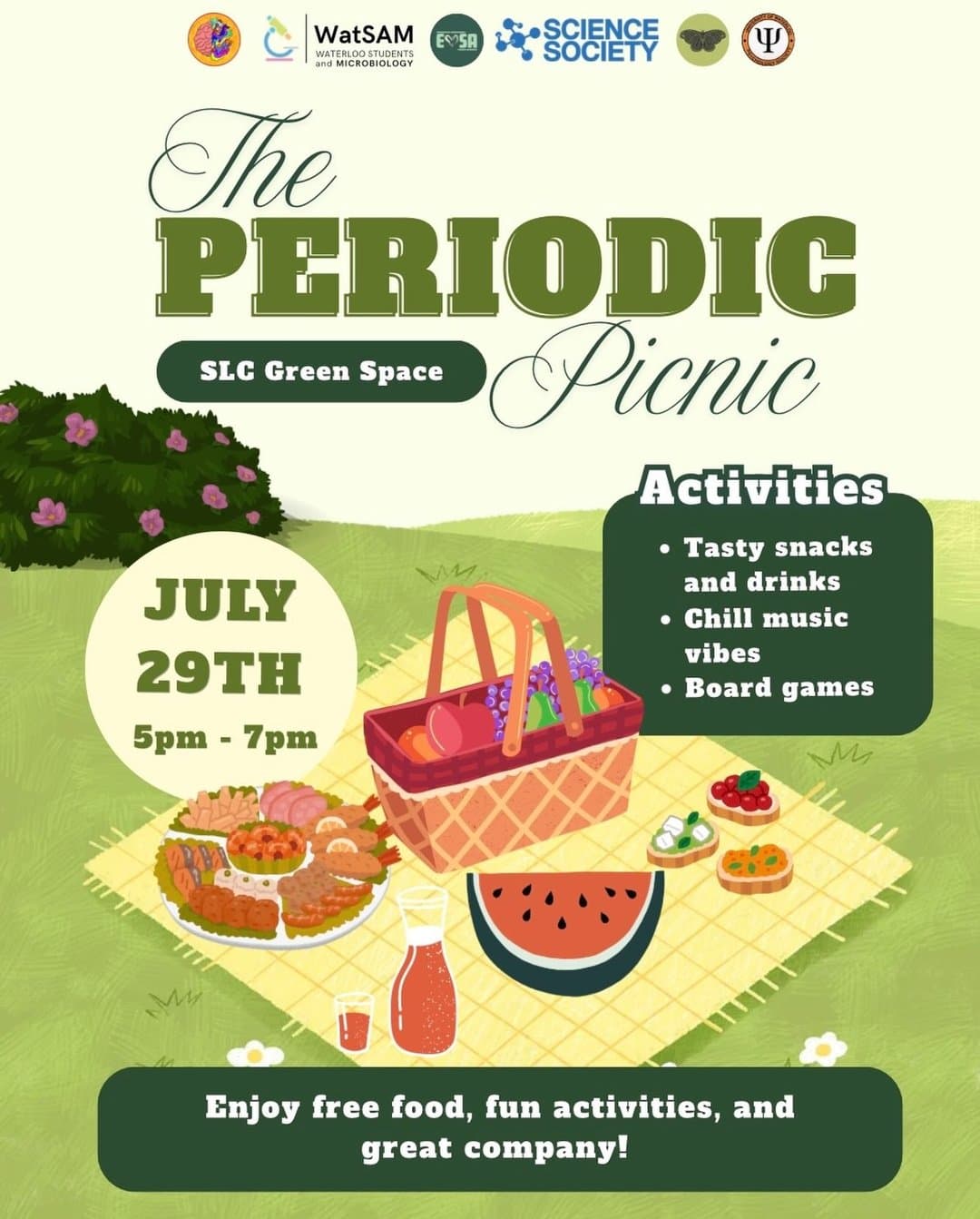 The Periodic Picnic