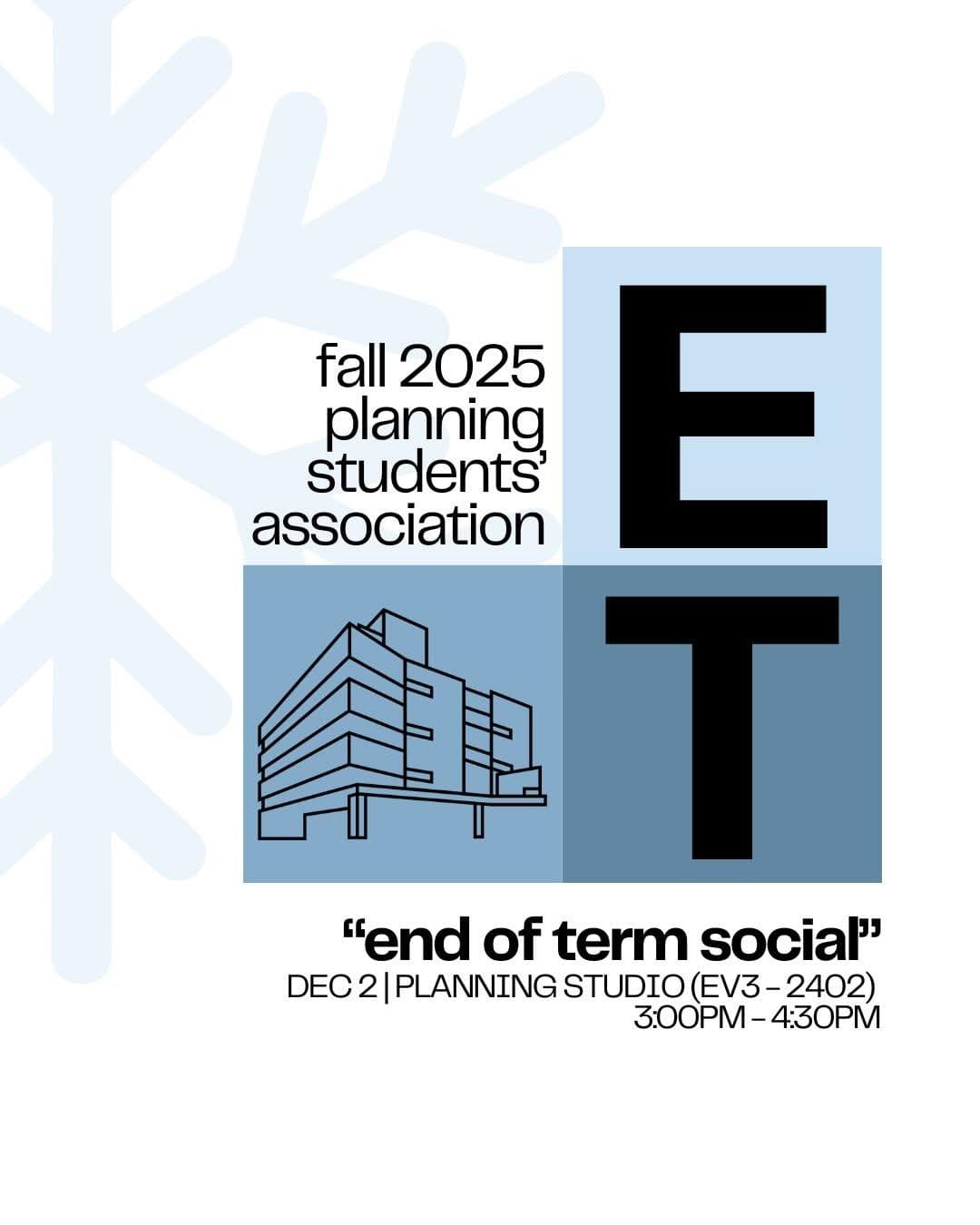 End Of Term Social