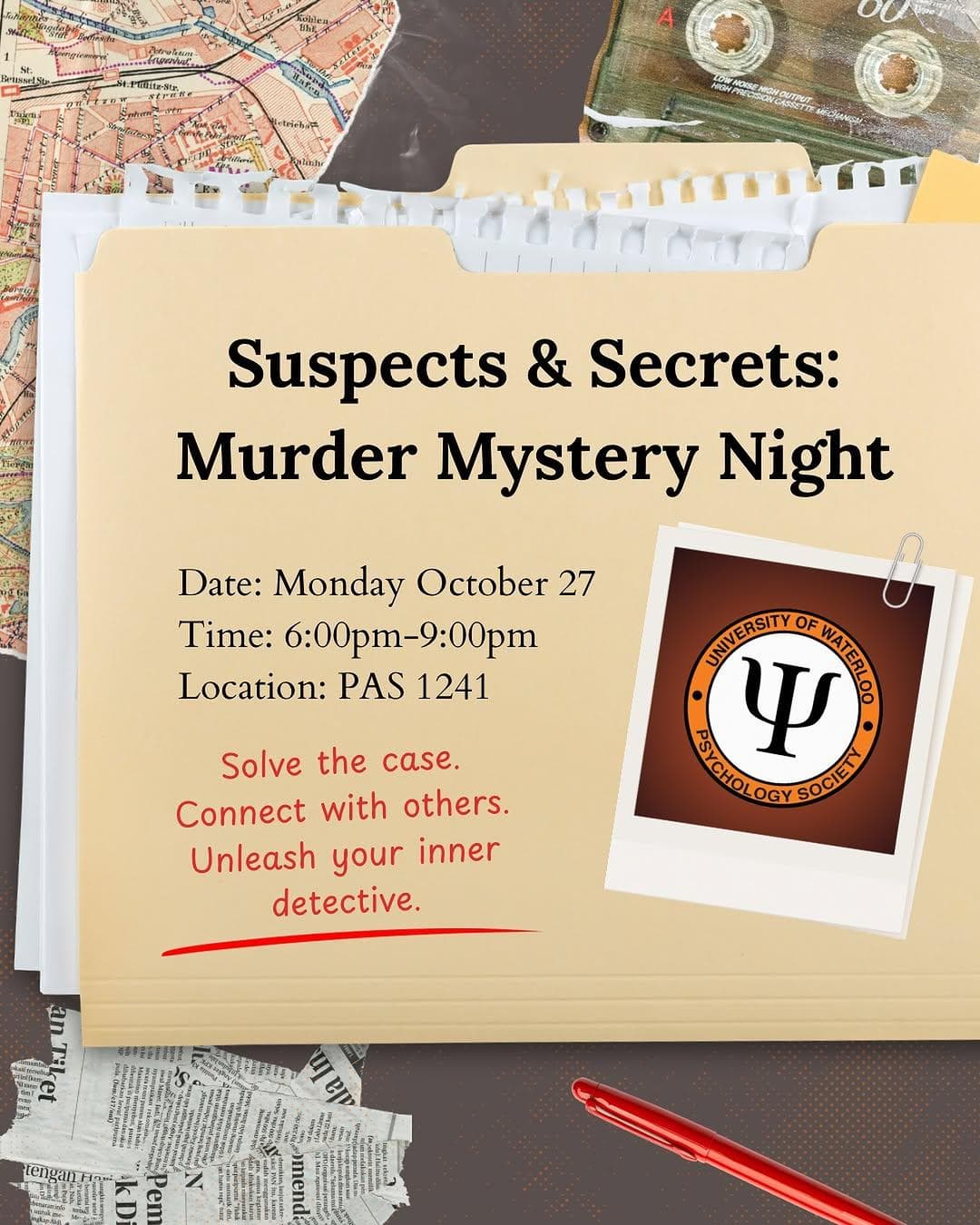 Suspects & Secrets: Murder Mystery Night