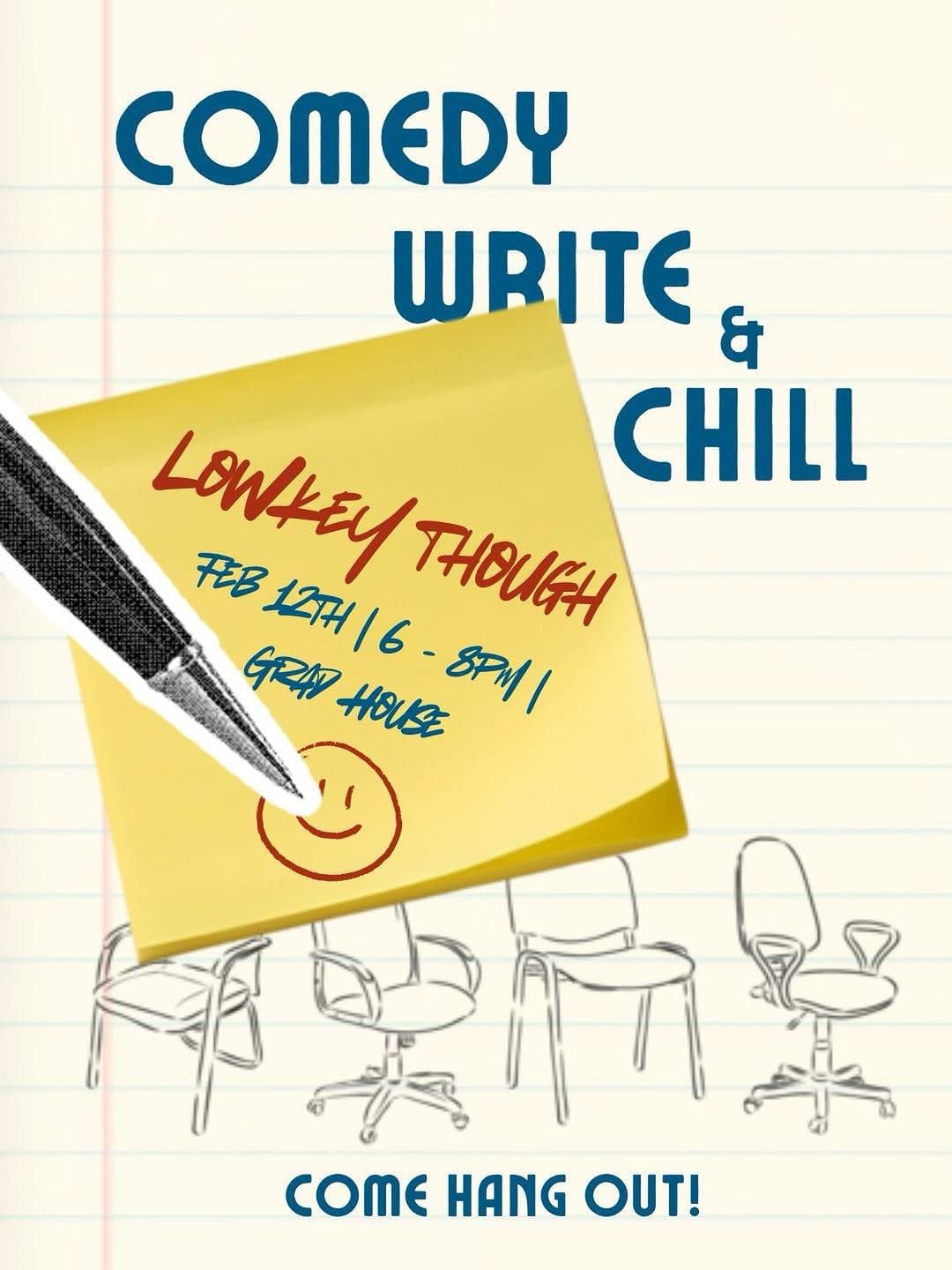 Comedy Write & Chill