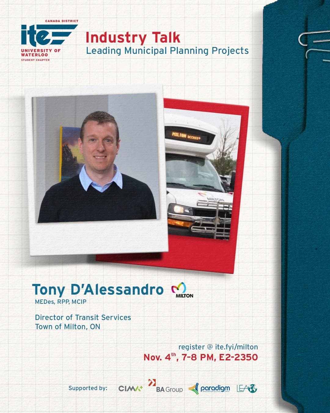 Industry Talk: Leading Municipal Planning Projects