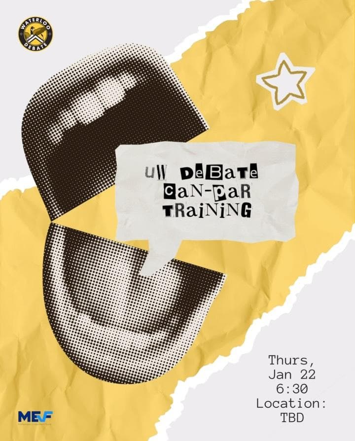 Canadian Parliamentary Training Night