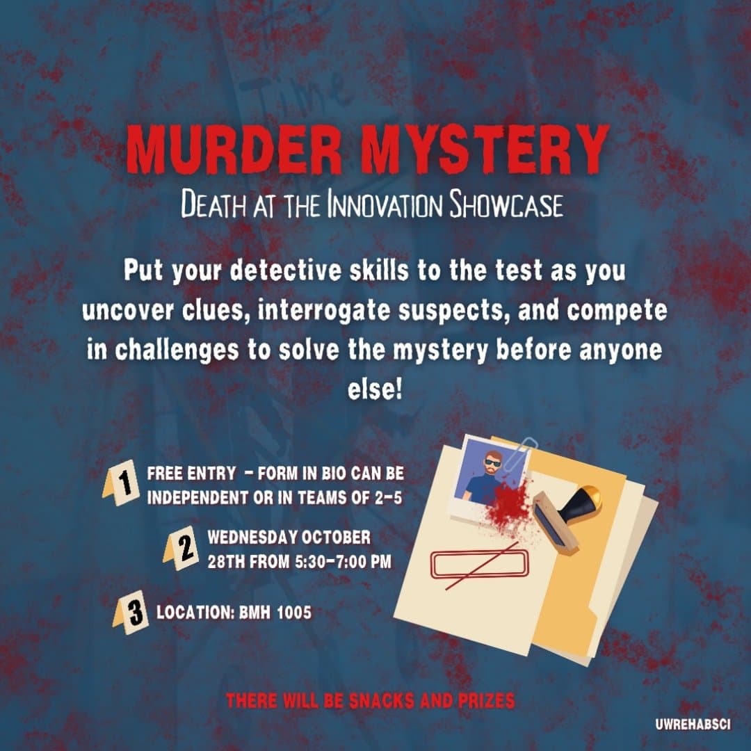 Murder Mystery: Death at the Innovation Showcase