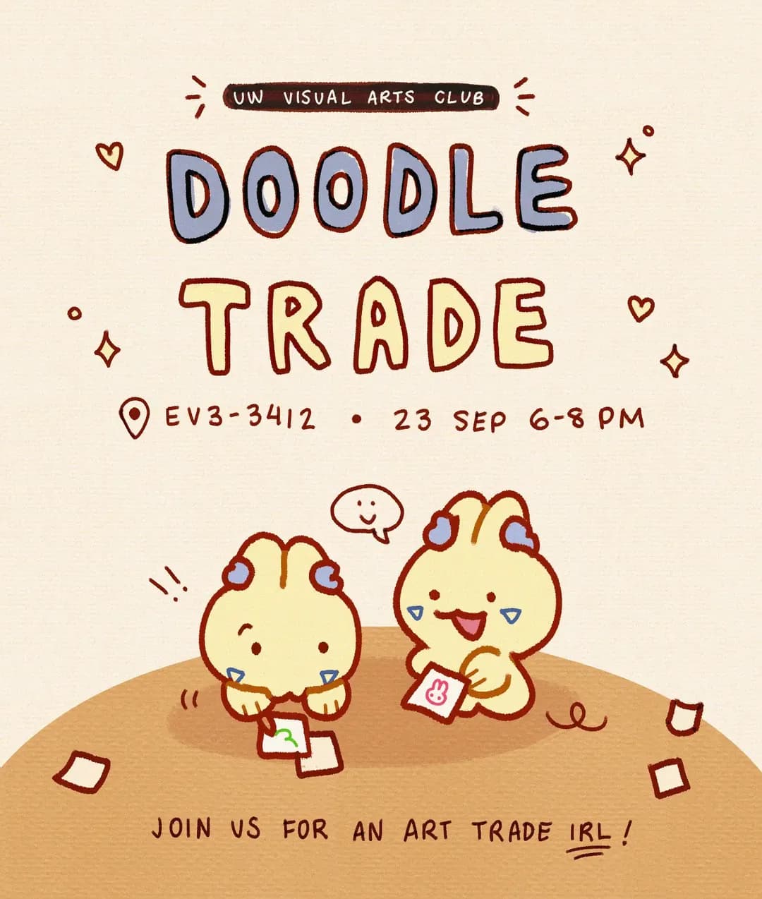 Sticky Note Doodle Trade