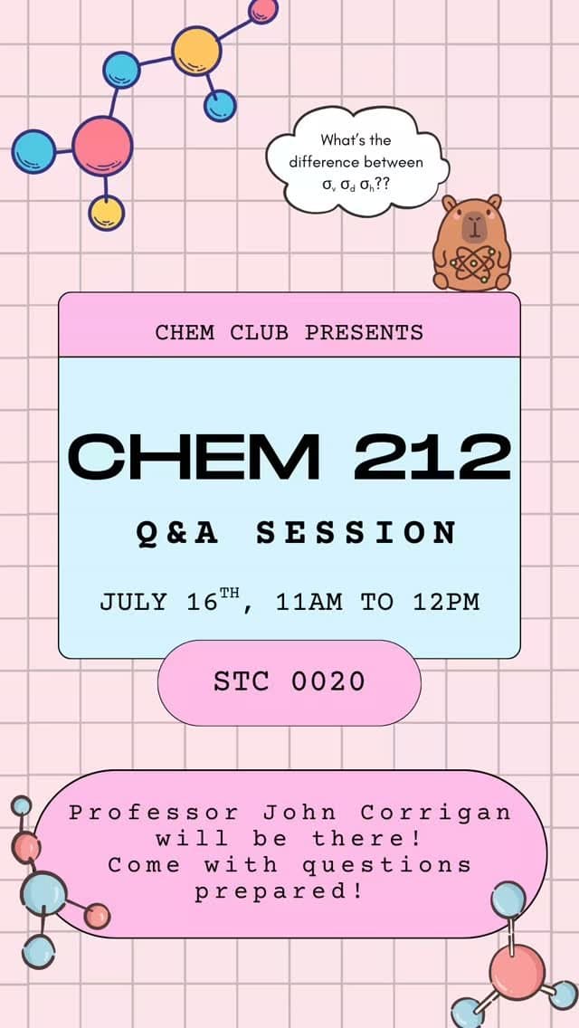 CHEM 212 Q&A Session