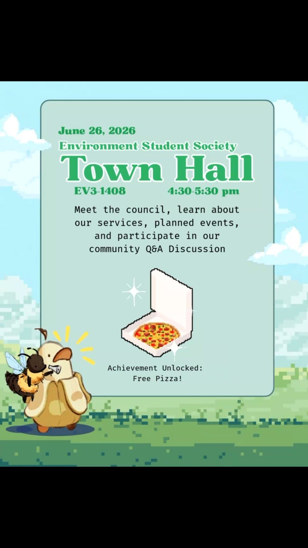 Environment Student Society Town Hall