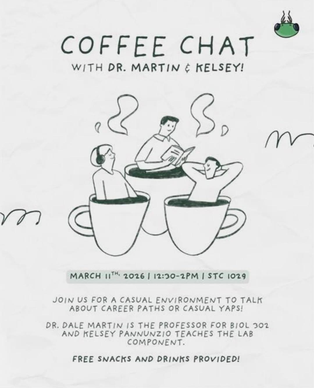 Coffee Chat With Dr. Martin & Kelsey