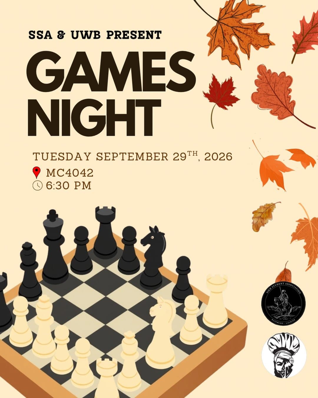SSA x UWB Games Night