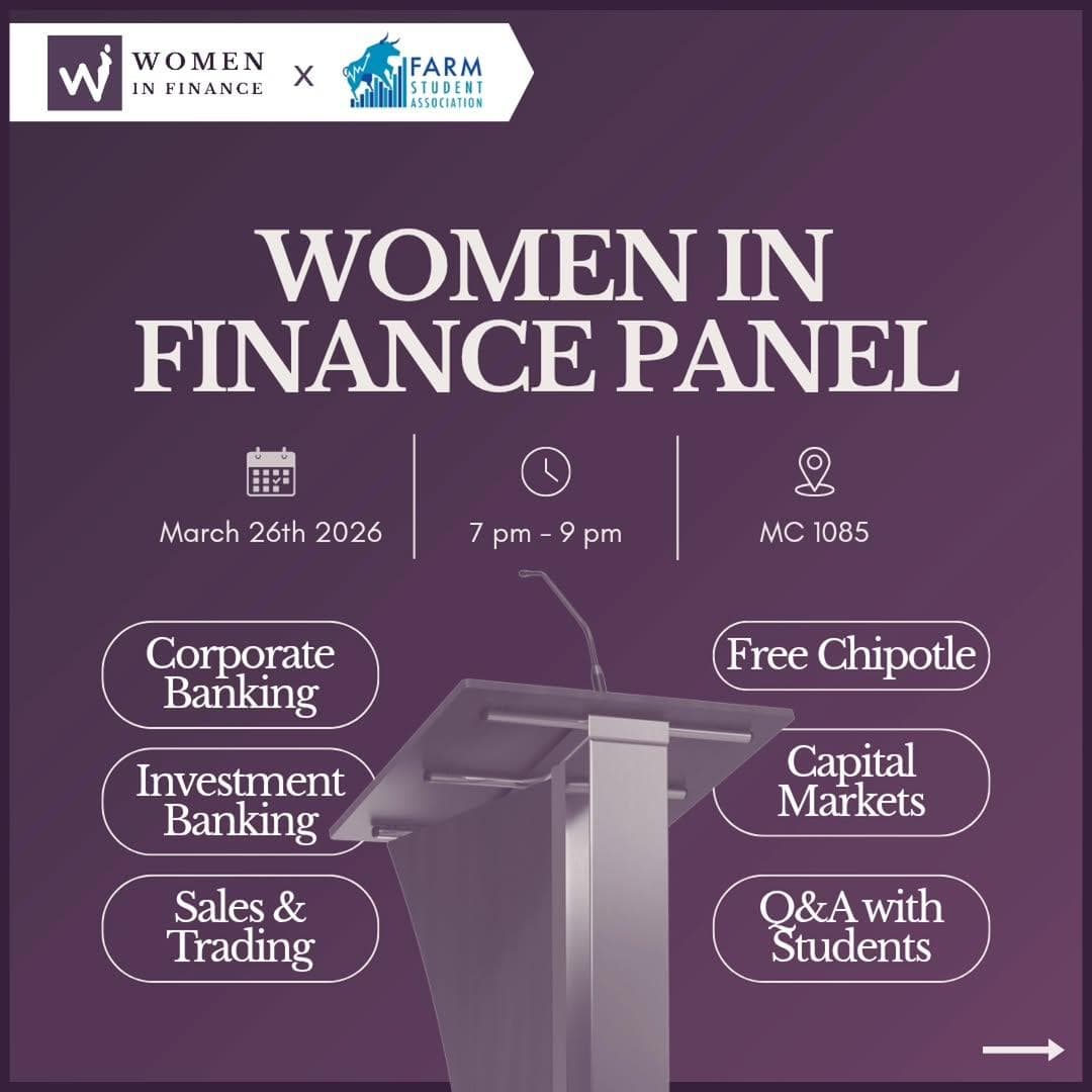 Women In Finance Panel