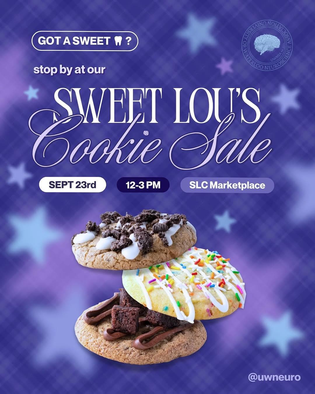 Sweet Lou's Cookie Sale