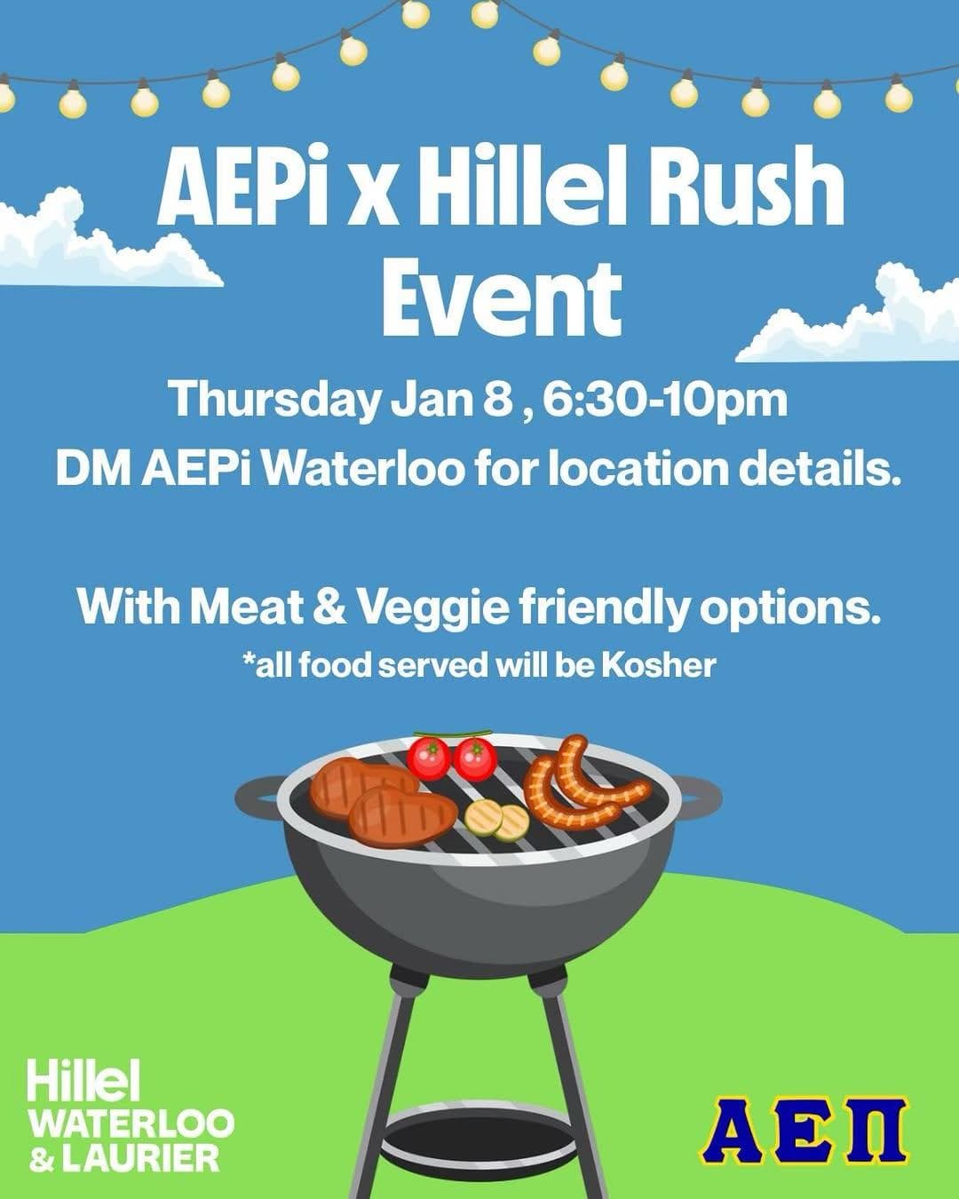 AEPi x Hillel Barbecue