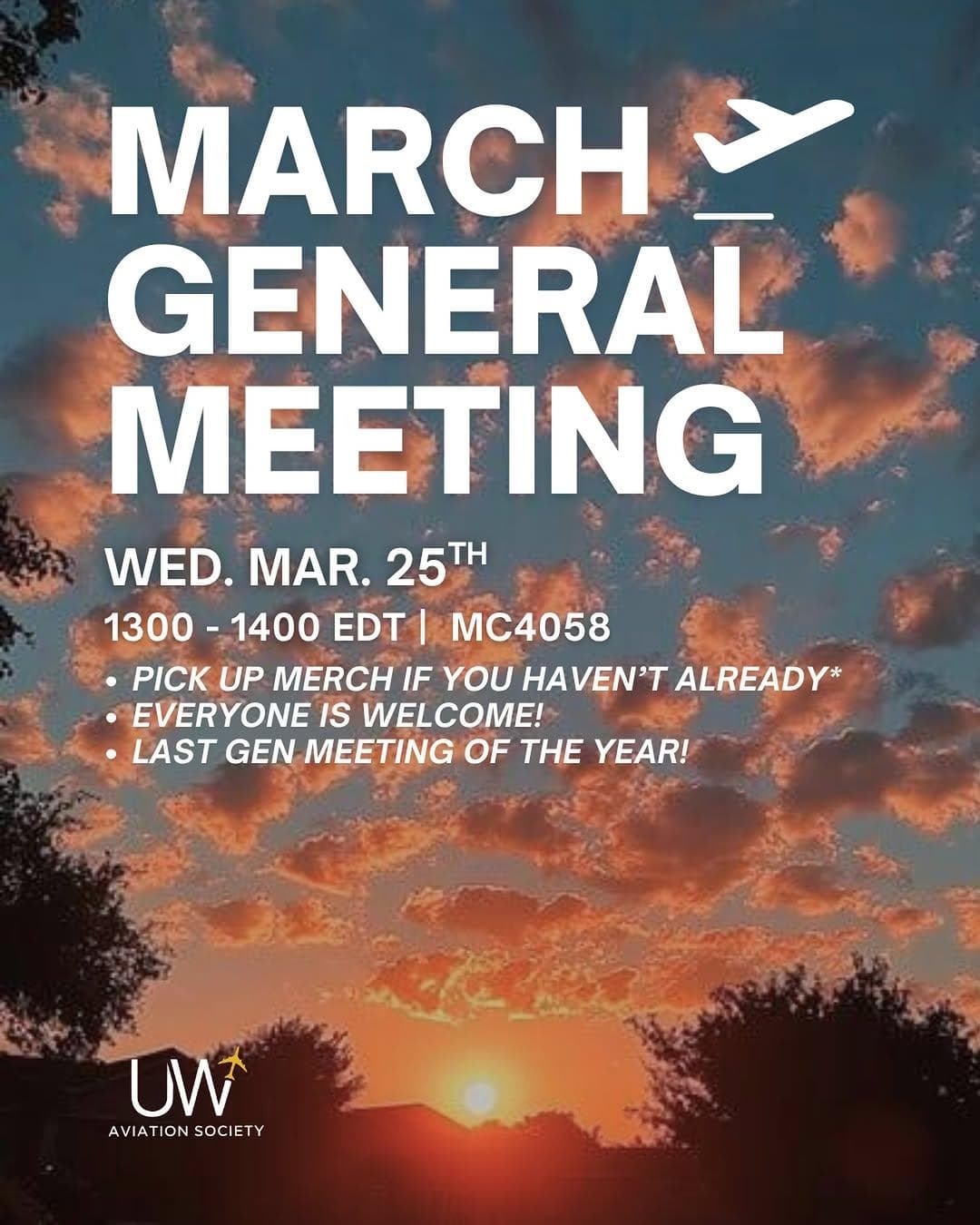 March General Meeting