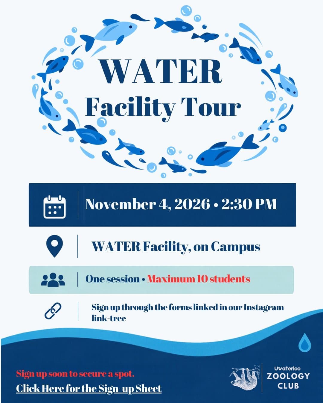 WATER Facility Tour