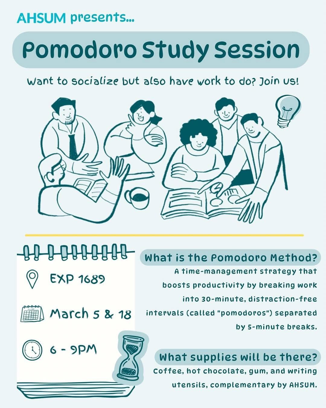AHSUM Pomodoro Study Session