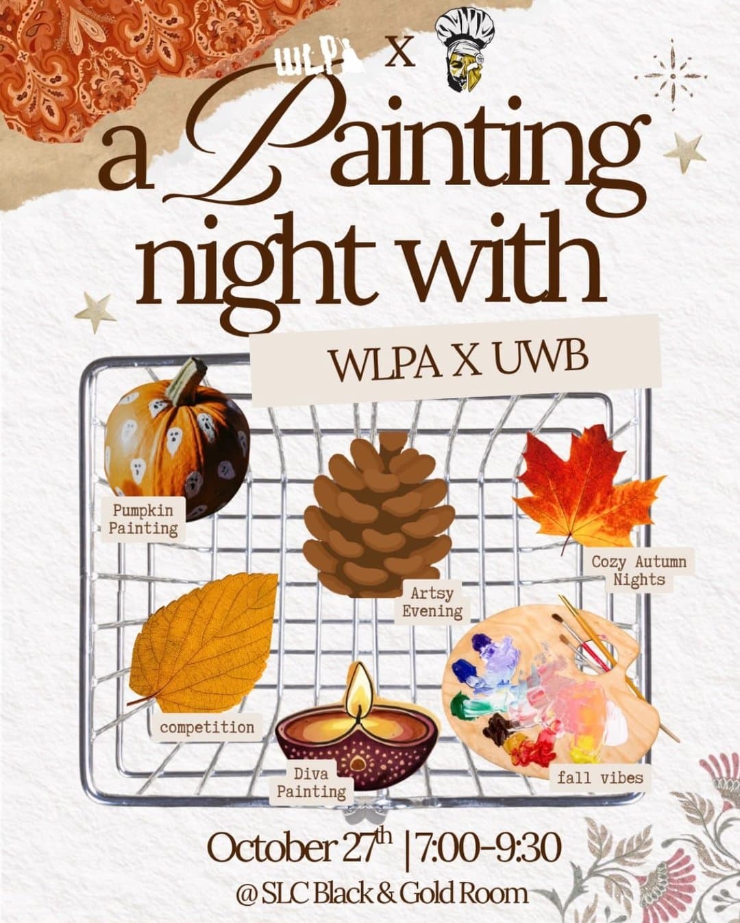 Pumpkin and Diva Painting Night